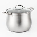 HG wholesales high quality ss 304 stainless steel soup pot with steamer